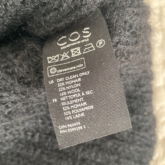 COS oversized mohair sweater / jumper Size S - Picture 7 of 7